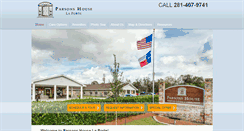 Desktop Screenshot of parsonshouselaporte.com